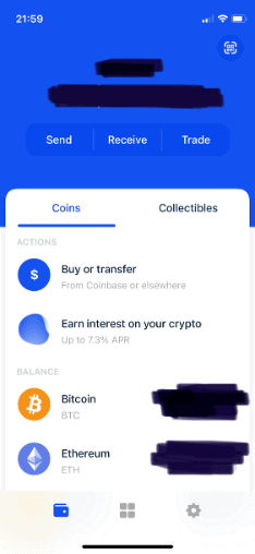 How do cryptocurrencies work : coinbase wallet sample